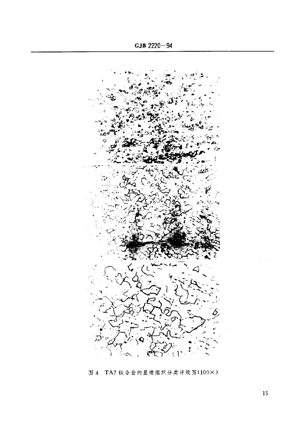 航空發(fā)動機用鈦合金餅環(huán)坯規(guī)范國軍標 GJB2220-94